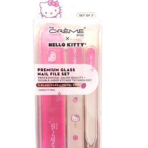 The Creme Shop x Hello Kitty Premium Glass Nail File Set Pink